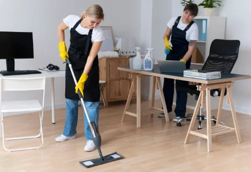 Nettoyage de bureau professionnel à Saint-Malo-de-la-Lande