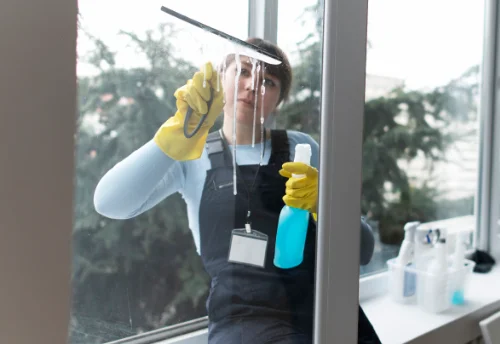 Nettoyage de vitres intérieures et extérieures à Saint-Malo-de-la-Lande